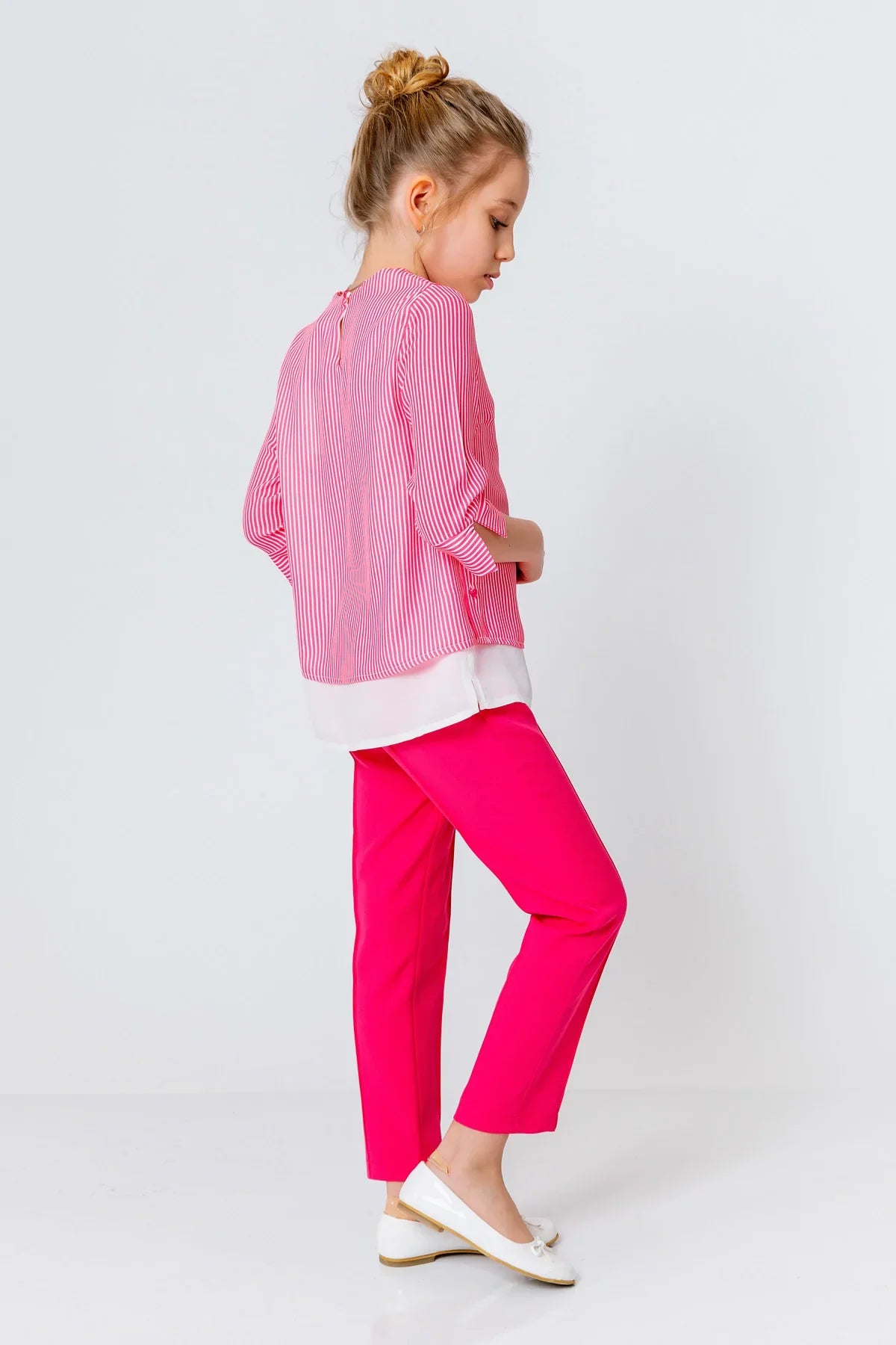 InCity Kids Girls Classic Straight Leg Fashion Pants InCity Boys & Girls