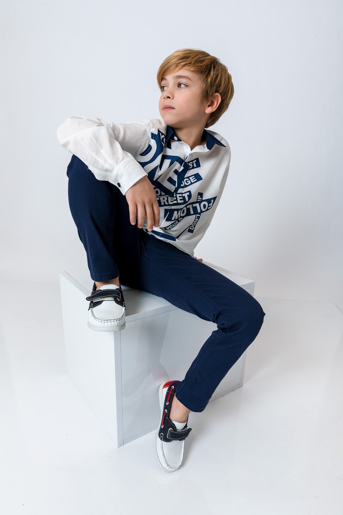 InCity Kids Boys Solid Plain Straight Leg Fashion Dress Pants InCity Boys & Girls