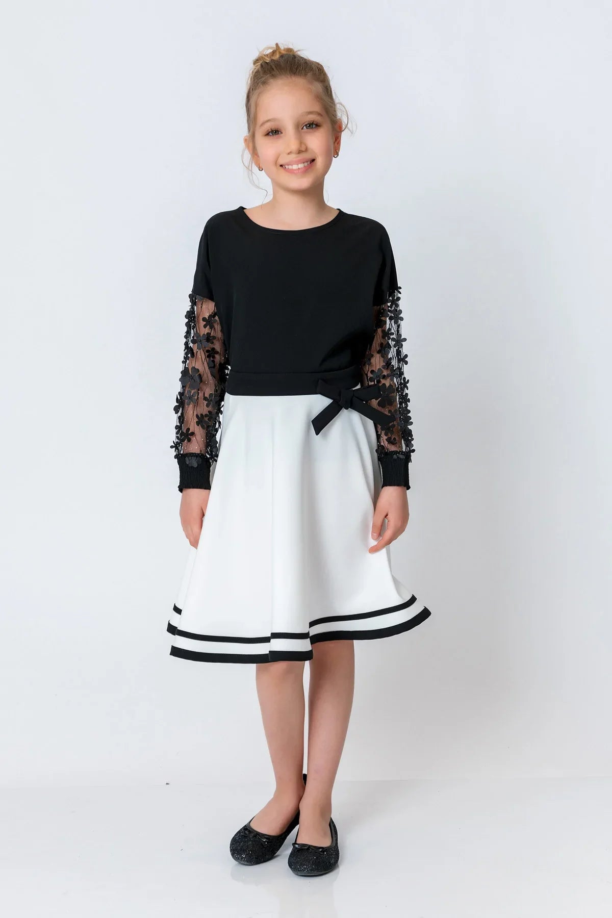 InCity Kids Girls Ribbon Midi Dress Skirt InCity Boys & Girls