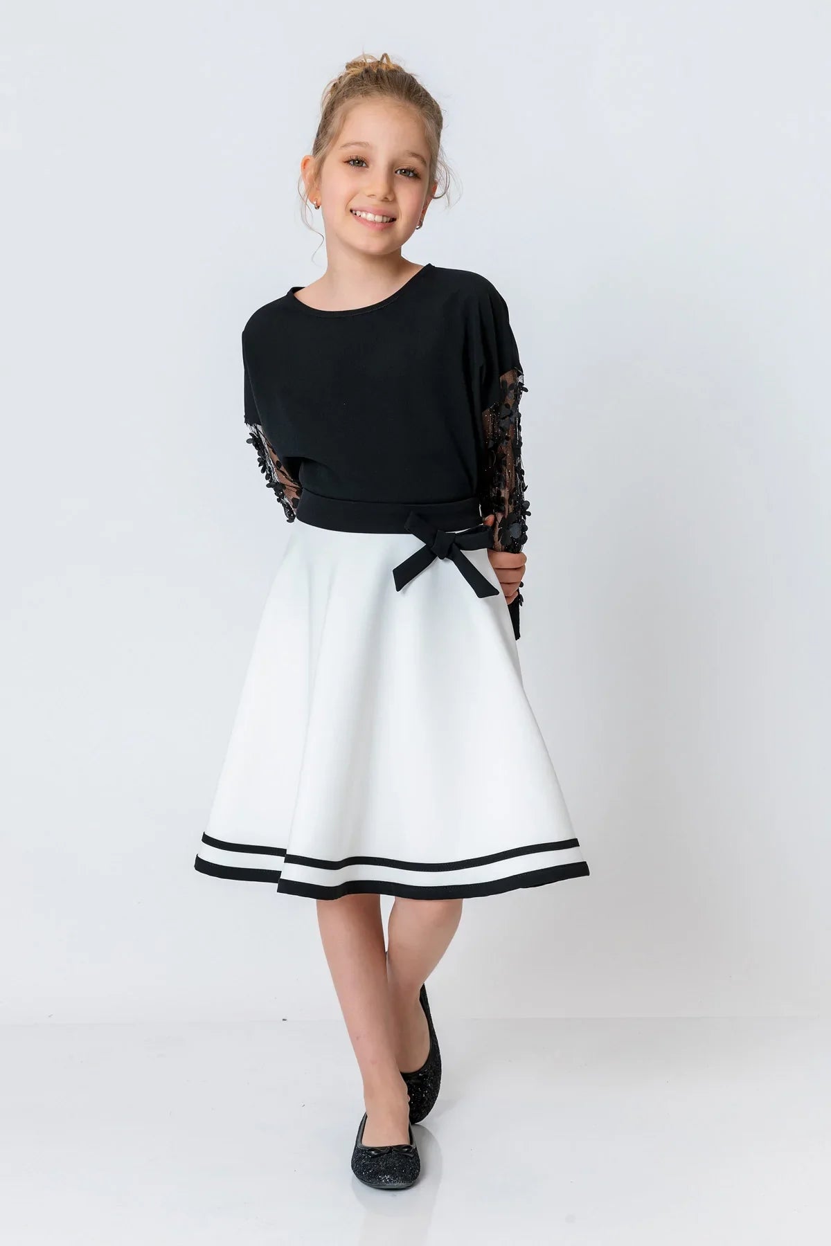 InCity Kids Girls Ribbon Midi Dress Skirt InCity Boys & Girls