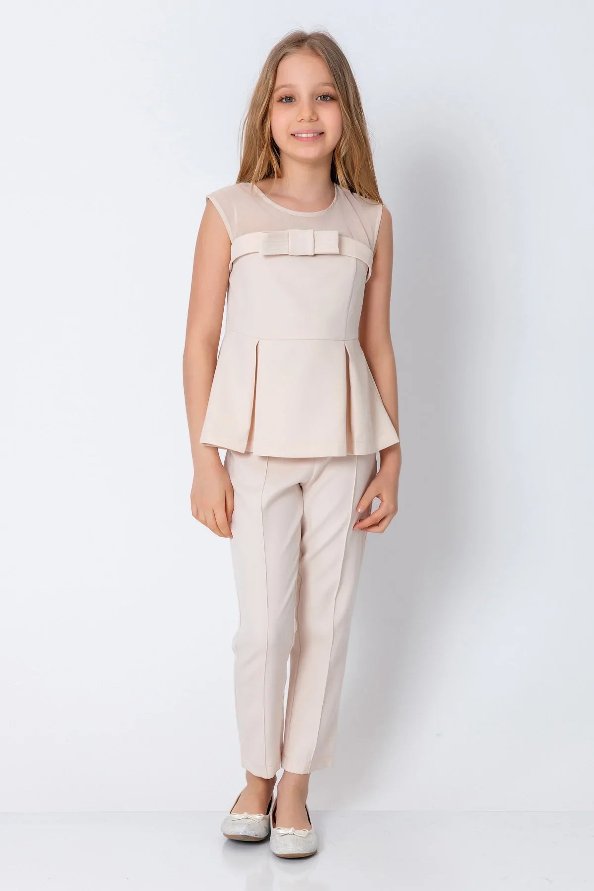 InCity Kids Girls Classic Straight Leg Fashion Pants InCity Boys & Girls