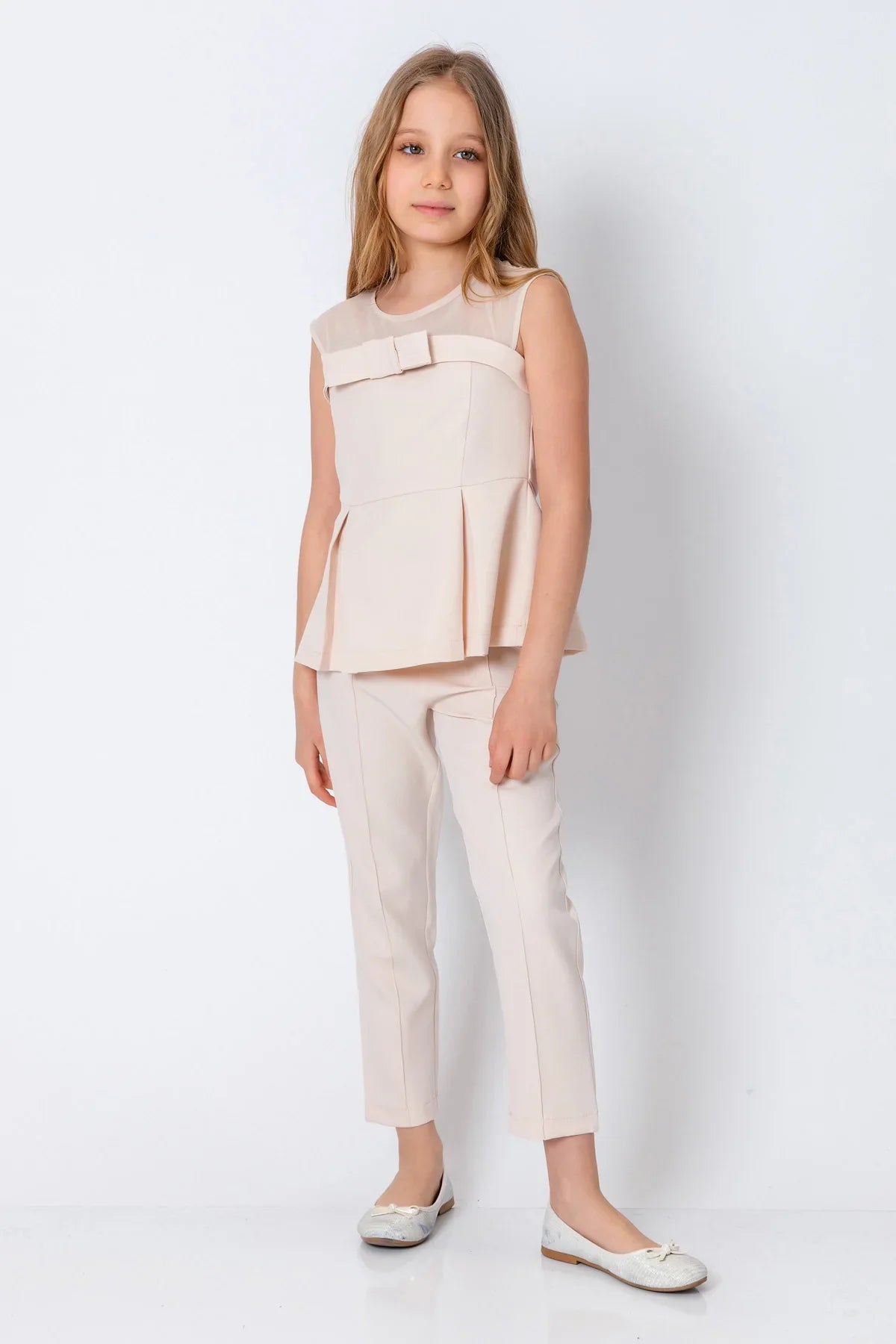 InCity Kids Girls Classic Straight Leg Fashion Pants InCity Boys & Girls