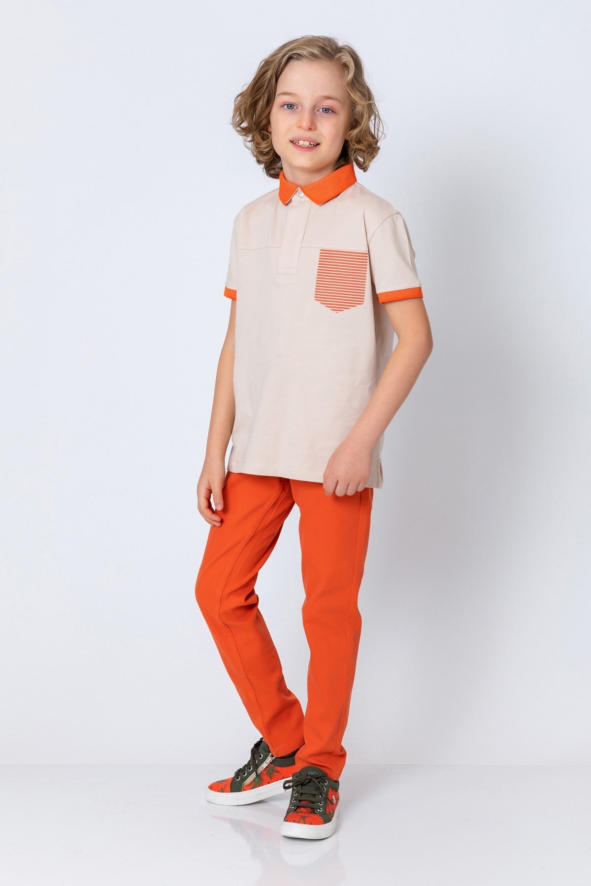 InCity Kids Boys Solid Straight Leg Fashion Dress Pants InCity Boys & Girls