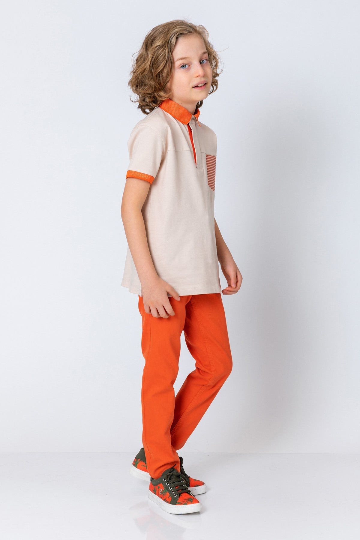 InCity Kids Boys Solid Straight Leg Fashion Dress Pants InCity Boys & Girls