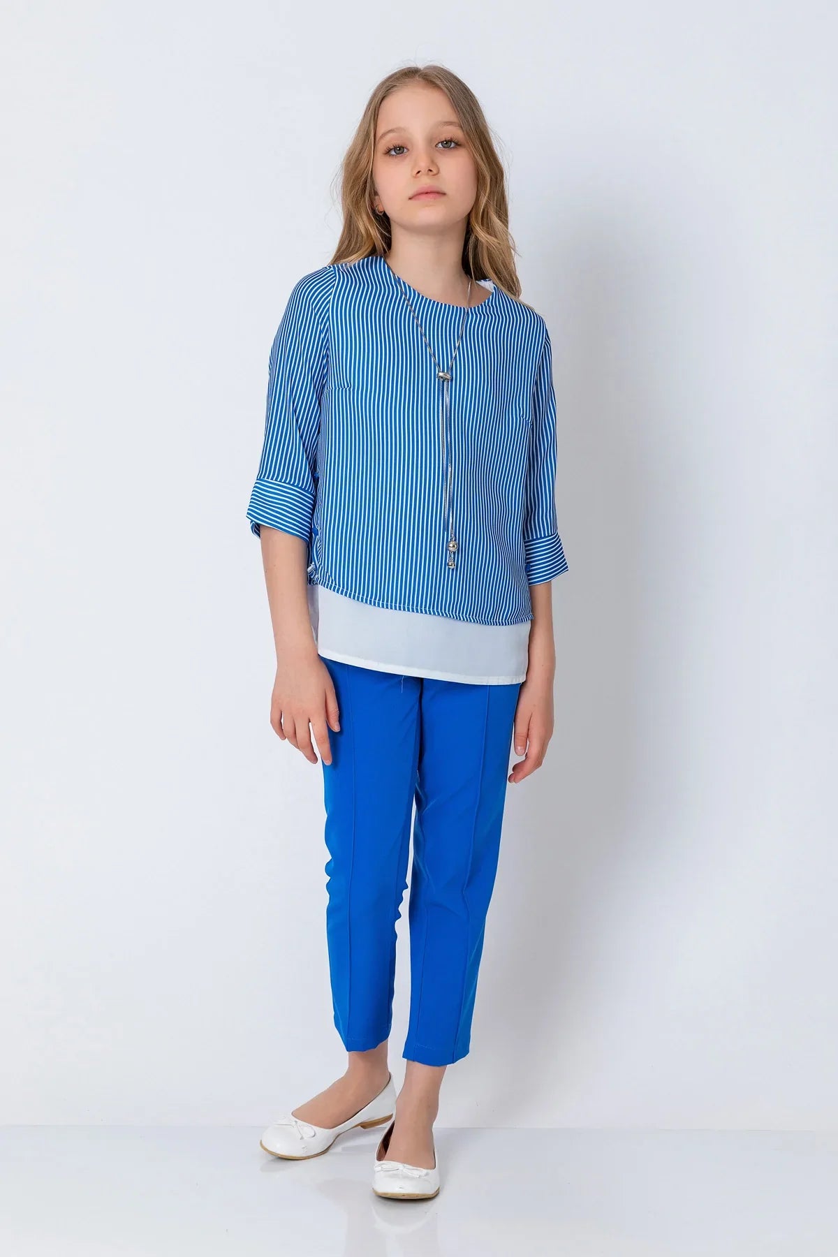 InCity Kids Girls Classic Straight Leg Fashion Pants InCity Boys & Girls