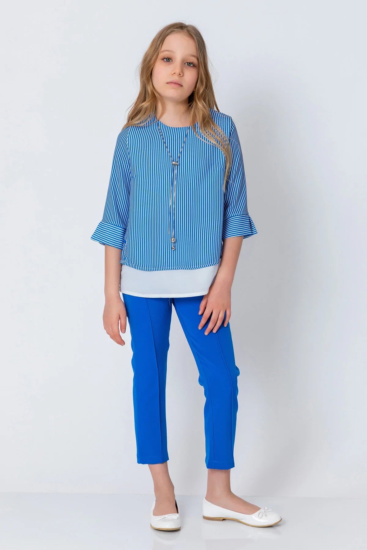 InCity Kids Girls Classic Straight Leg Fashion Pants InCity Boys & Girls