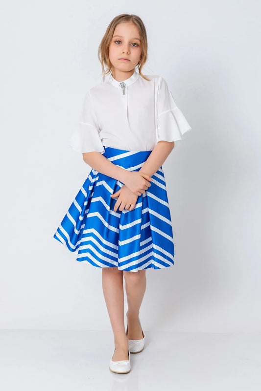 InCity Kids Girls Printed Midi Fashion Skirt InCity Boys & Girls