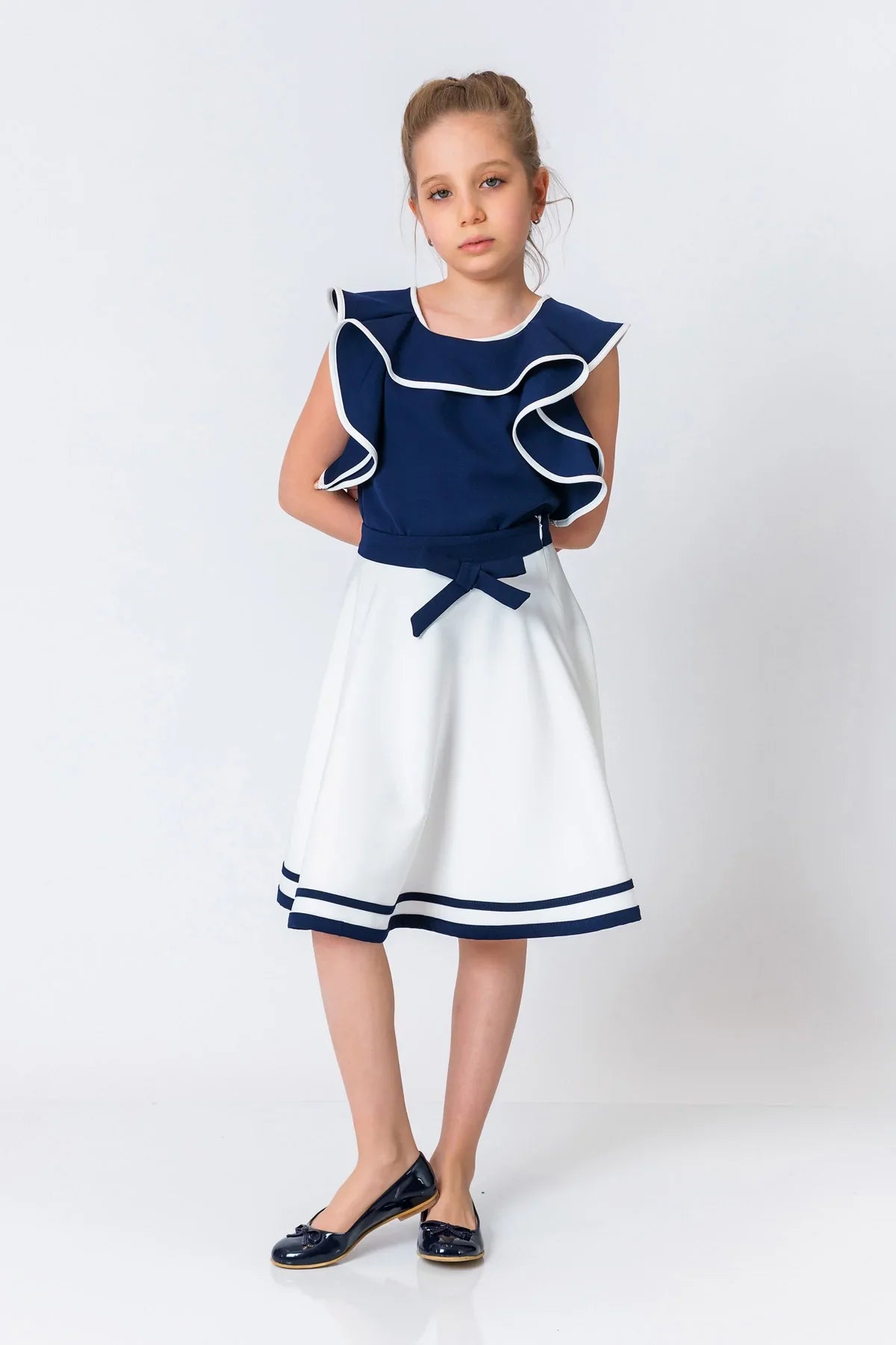 InCity Kids Girls Ribbon Midi Dress Skirt InCity Boys & Girls