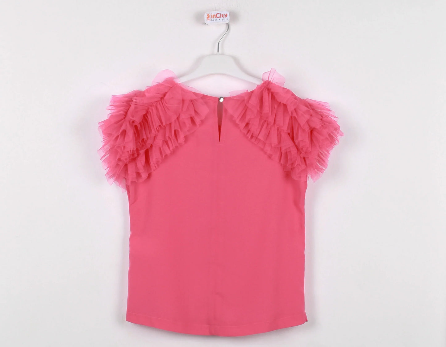 InCity Kids Girls Ruffle Sleeve Fashion Blouse InCity Boys & Girls