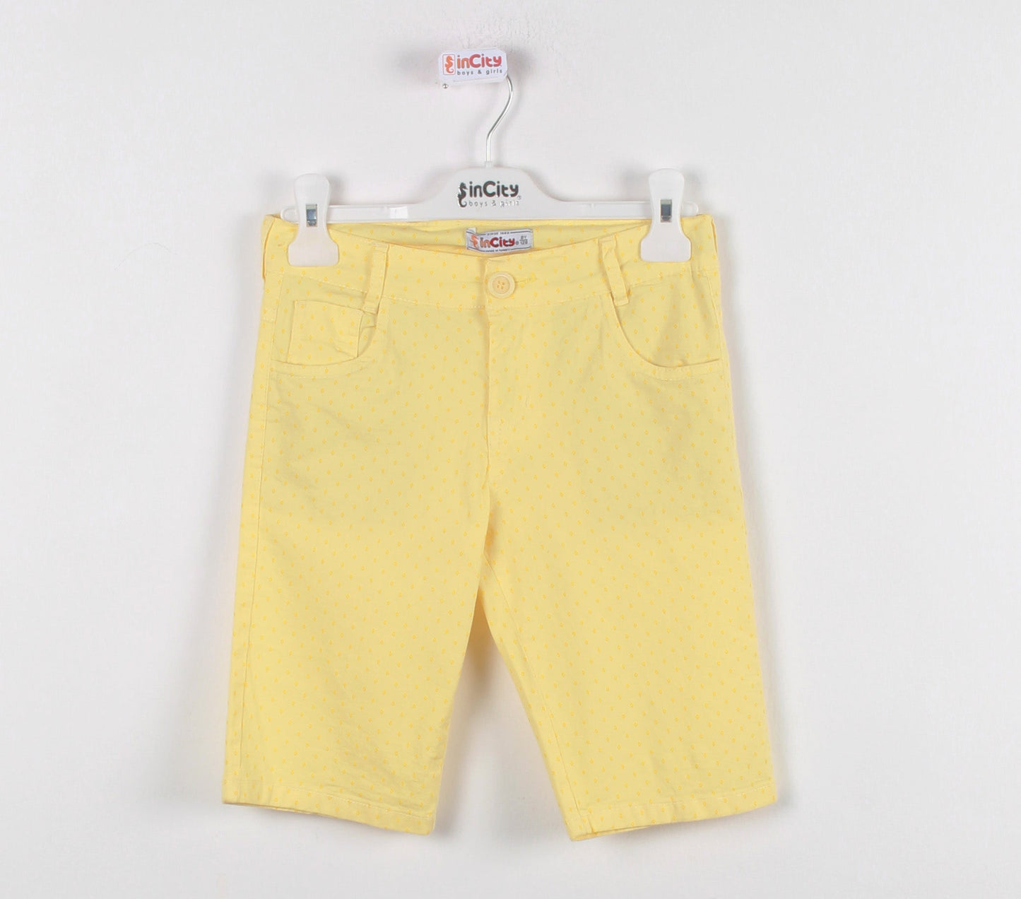 InCity Kids Boys Straight Leg Diamond Dress Shorts InCity Boys & Girls