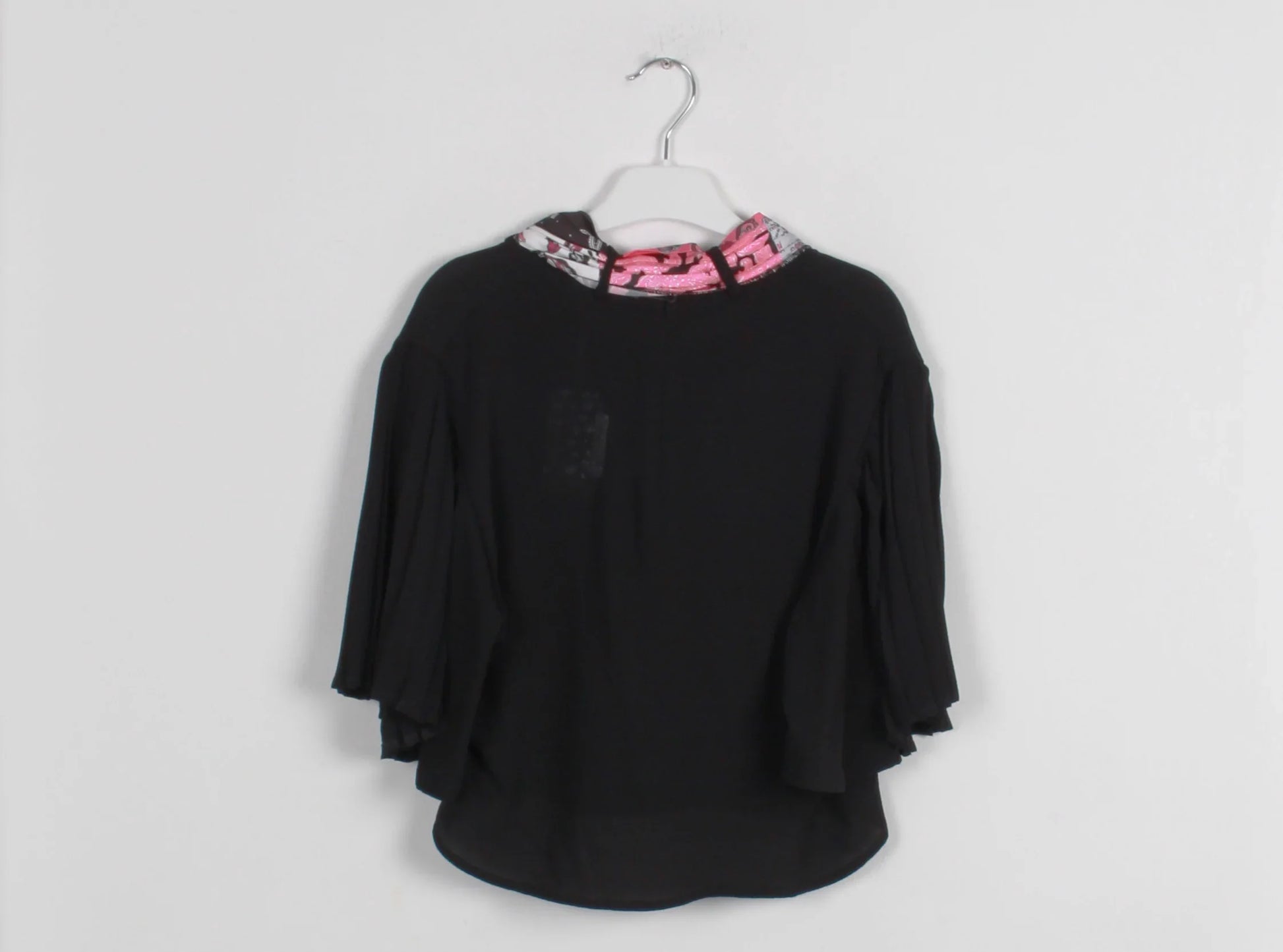 InCity Kids Girls 3/4 Sleeve Scoop Neck Dress Blouse with Scarf InCity Boys & Girls