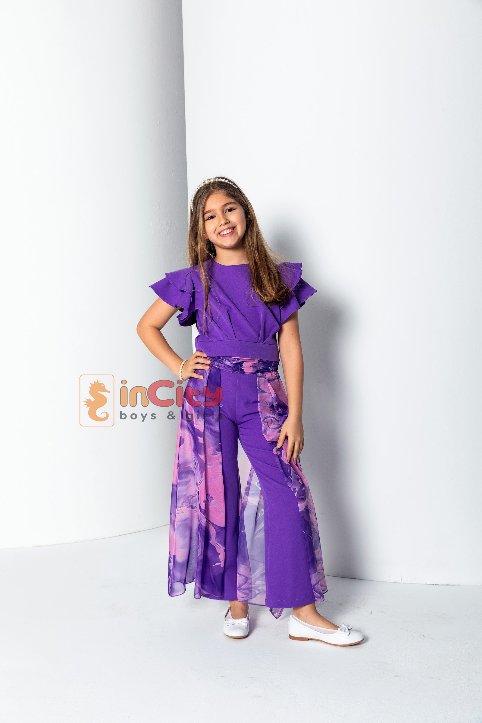 tüllü pantolon #renk_ mor-pembe