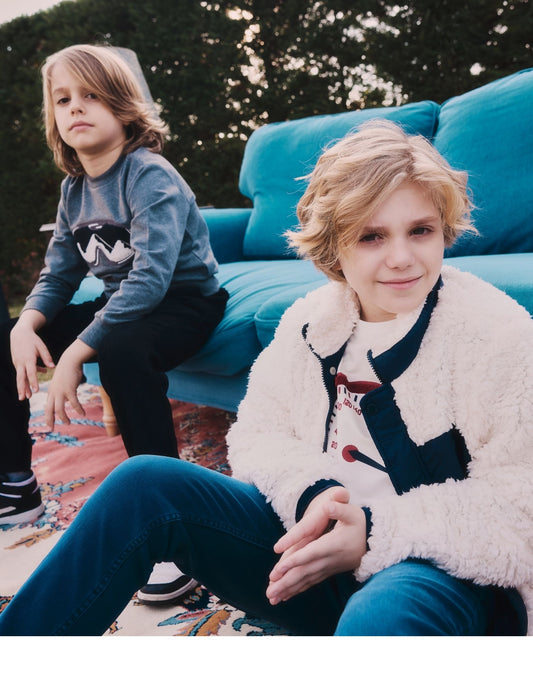 InCity Kids Erkek Çocuk Peluş Mont
