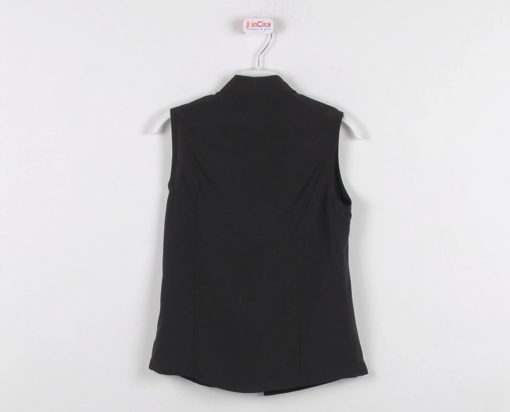 InCity Kids Girls Solid Cascade Sleeveless Fashion Blouse InCity Boys & Girls