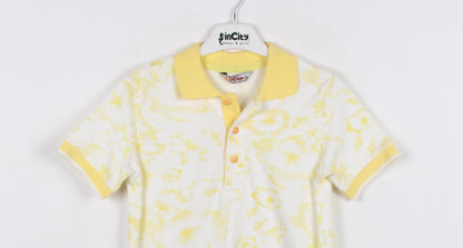 InCity Kids Boys Floral Print Short Sleeve Polo Shirt InCity Boys & Girls