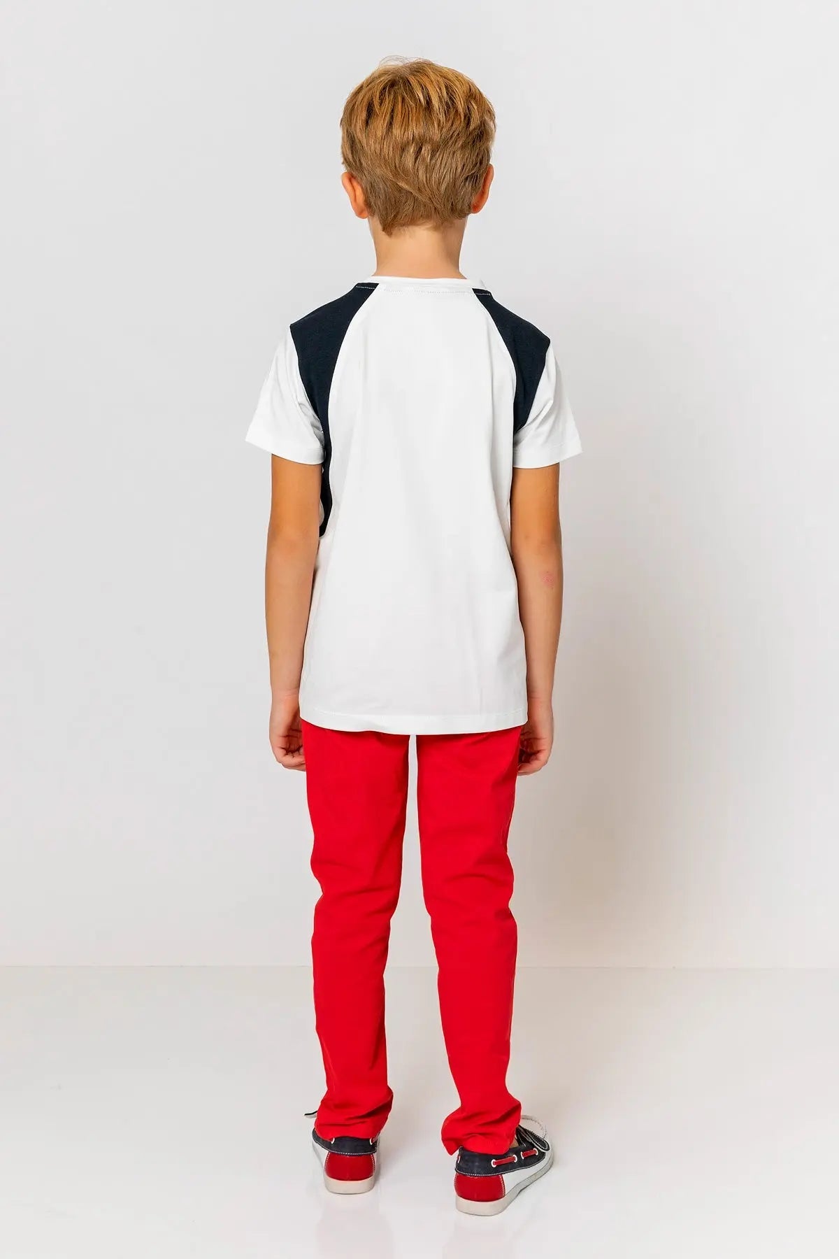 InCity Kids Boys Short Sleeve Printed Anchor T-Shirt InCity Boys & Girls