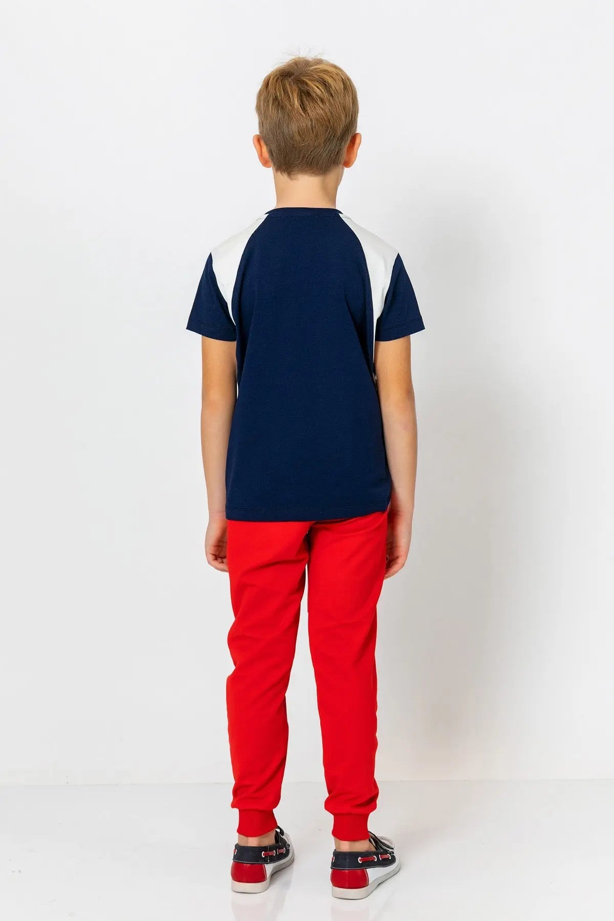 InCity Kids Boys Short Sleeve Printed Anchor T-Shirt InCity Boys & Girls