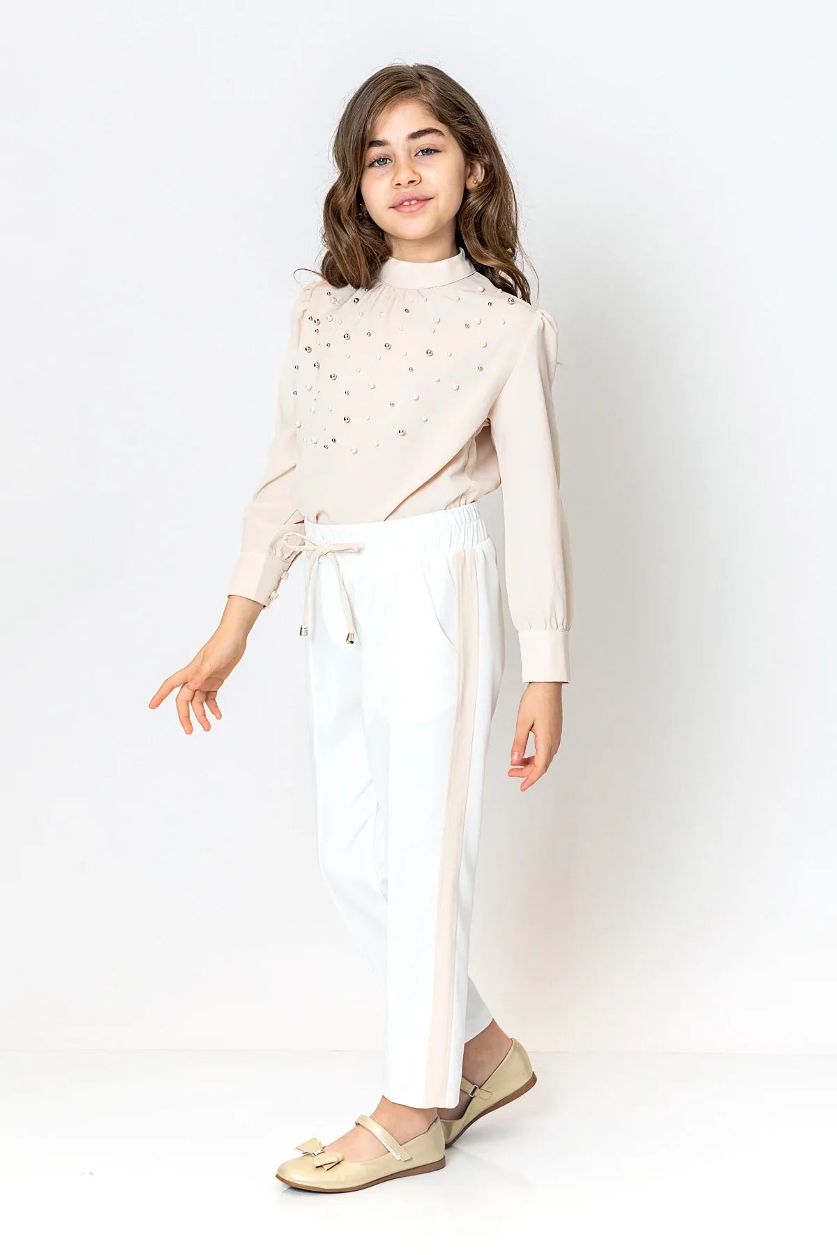 Girls knit online waist jeans